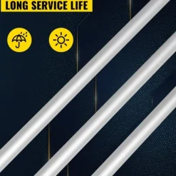 Reklameflagstang, 30 fjerflag med jordspyd, 16 fod vindstillende flagstangssæt, 6 Swooper-flag til butikker og virksomheder.