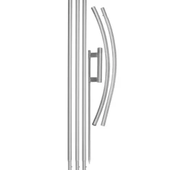 Reklameflagstangssæt, 488 cm, Aluminium, Udendørs Display
