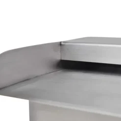 Rektangulær vandfaldsfontæne med LED-lys - Rustfrit stål | Størrelse: 30 cm