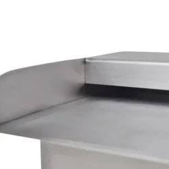 Rektangulær vandfaldsfontæne til pool rustfrit stål 30 cm - Fontæner
