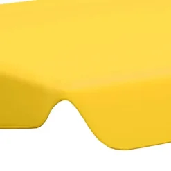 Reservebaldakin til havegynge - Vandafvisende og let at rengøre | Størrelse: 188/168x145/110 cm | Farve: Gul