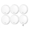 Røgalarm, 10-års batterilevetid, 85 dB alarm,6PC