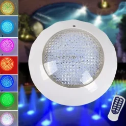 RGB Pool Lygter, 45W LED Effekt, 3000LM Lysstyrke, Langtidsholdbart Design