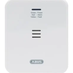 Røgdetektor - ABUS - COWM370 - Kan tilsluttes - 85 dB alarm - 40 m² beskyttelse - 10 års lithiumbatteri