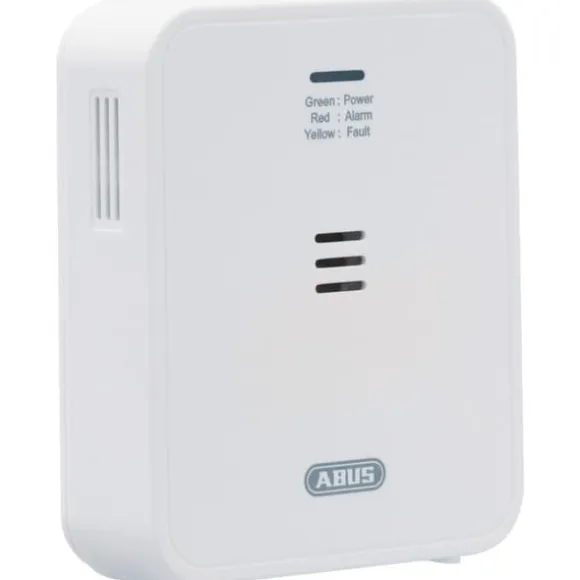 Røgdetektor - ABUS - COWM370 - Kan tilsluttes - 85 dB alarm - 40 m² beskyttelse - 10 års lithiumbatteri