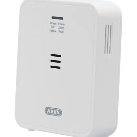 Røgdetektor - ABUS - COWM370 - Kan tilsluttes - 85 dB alarm - 40 m² beskyttelse - 10 års lithiumbatteri