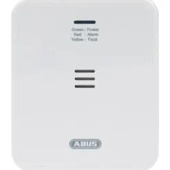 Røgdetektor - ABUS - COWM370 - Kan tilsluttes - 85 dB alarm - 40 m² beskyttelse - 10 års lithiumbatteri