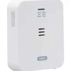Røgdetektor - ABUS - COWM370 - Kan tilsluttes - 85 dB alarm - 40 m² beskyttelse - 10 års lithiumbatteri