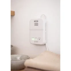 Røgdetektor - ABUS - GWM100ME - Kan tilsluttes op til 10 enheder - 85 dB alarm - 10 års lithiumbatteri