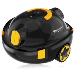 Robotstøvsuger til swimmingpool, selvparkeringsfunktion, 90 minutters batterilevetid,Sort