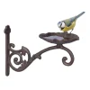 Robust fuglebadtop i støbejern