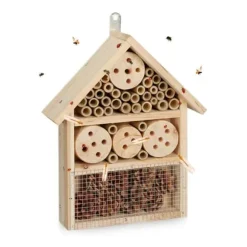 Robust insekthotelsæt i naturlige farver