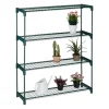 Robust plantehylde med 4 hylder
