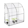 Robust walk-in tomatdrivhus med folie