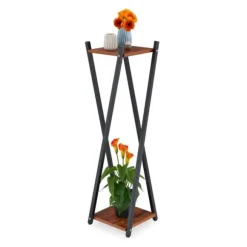 Robust XL blomsterstativ med 2 niveauer