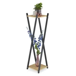 Robust XL blomsterstativ med 2 niveauer