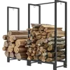 Rootz Brændestativ - Brændestativ - Optændingsorganisator - Holder 200 kg - Pulverlakeret stål - 123cm x 32cm x 115cm