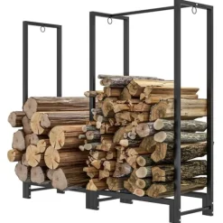 Rootz Brændestativ - Brændestativ - Optændingsorganisator - Holder 200 kg - Pulverlakeret stål - 123cm x 32cm x 115cm