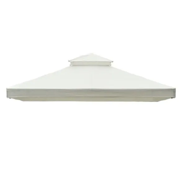 Rootz erstatningstag til Metal Havepavillon - Creme - Polyester - 118,11 cm x 157,48 cm x cm