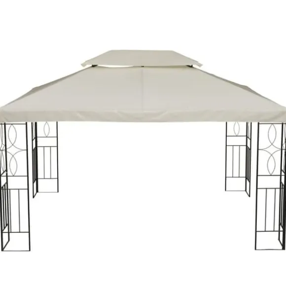 Rootz erstatningstag til Metal Havepavillon - Creme - Polyester - 118,11 cm x 157,48 cm x cm