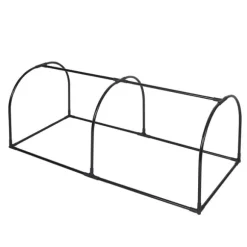 Rootz Foliengewächshaus - Drivhus - Plantebeskytter - Havely - Tomathus - Havebrug - Plantehaven - Hvid - 26,4 x 8,6 x 3,9 tommer