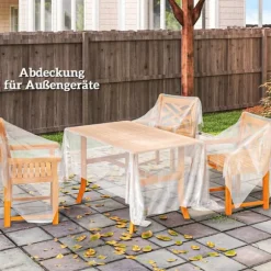 Rootz Greenhouse Cover - Plastic Tarpaulin - Plantedækning - UV -resistent vandtæt - Fremme vækst - 8m x 10m