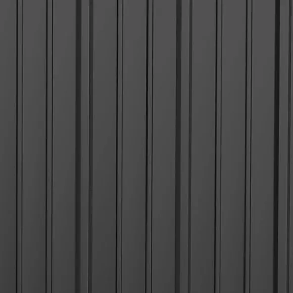 Rootz Haveskur - Værktøjsskur - Udendørs opbevaring - Vejrbestandig - Låsbar dør - Rummeligt interiør - 161,5 cm x 94,5 cm x 196 cm - Galvaniseret stå | CDON