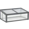 Rootz Mini -Greenhouse - Lille Garden Greenhouse - Plant Shelter - Good Light Permeability - 100L X 65B X 40H cm