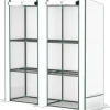 Rootz Mini -Greenhouse - Plant Shelter - Bærbart drivhus - UV -resistent - 144 x 48 x 152 cm - Perfekt til små haver