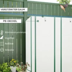 Rootz Mini -Greenhouse - Plant Shelter - Bærbart drivhus - UV -resistent - 144 x 48 x 152 cm - Perfekt til små haver