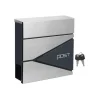 Rootz Postkasse - Postkasse med avisrum - Boligpostkasse - Postmonteret postkasse - Vægmonteret postkasse - Dekorativ postkasse - Vintage postkasse - | CDON