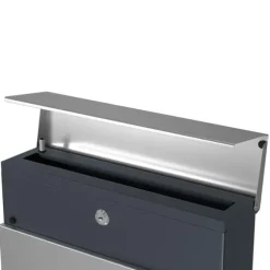 Rootz Postkasse - Postkasse med avisrum - Boligpostkasse - Postmonteret postkasse - Vægmonteret postkasse - Dekorativ postkasse - Vintage postkasse - | CDON