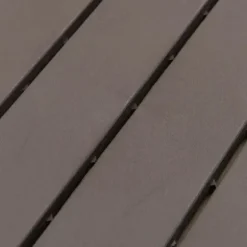 Rootz terrassefliser - Gulvfliser - Sæt med 9 gulvfliser - Klikmekanisme - Trækorn - PP Plast - Brun - 30 x 30 x 2 cm