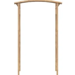 Rosenbue i bambus - Stabil konstruktion | Størrelse: 118x40x187 cm