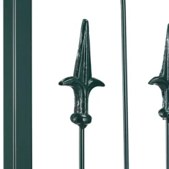 Rosenbue, Metal, 205x202x52 cm, Grøn