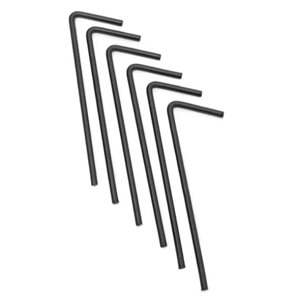 Roseranker, 226x144x36,5 cm, Sort