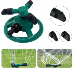 ROTARY AUTOMATIC 360 GARDEN TRE-ARMET SPRINKLER