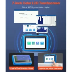 Rørvandlækagedetektor, 220x150x50 mm, LCD-touchskærm, detektionsværktøj
