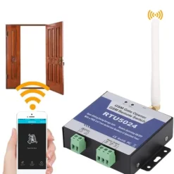RTU5024 Opgrader GSM Portåbner Relæ Afbryder Trådløs Fjernbetjening Døråbner DC 9-36V