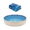 Rund Pool Liner 33ft, Unibead Style Pool Liner, 52in væghøjde