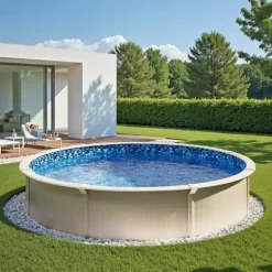 Rund Pool Liner 33ft, Unibead Style Pool Liner, 52in væghøjde
