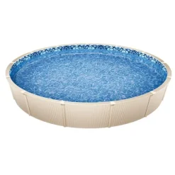 Rund Pool Liner 33ft, Unibead Style Pool Liner, 52in væghøjde