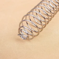 Rustfrit Stål Spiral Fuglefoderhus Godbids Frugtholder til Papegøje Fuglefoderhus
