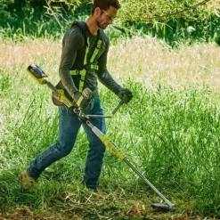 RYOBI - 36V buskrydder - Ø tråd 1 x 1,65 mm - 3-tands Tri-Arc+™ klinge 26 cm - sælges uden batteri eller oplader - RBC36X26BG2-0