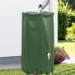Sammenfoldelig vandtank med hane 380 l | Materiale: PVC