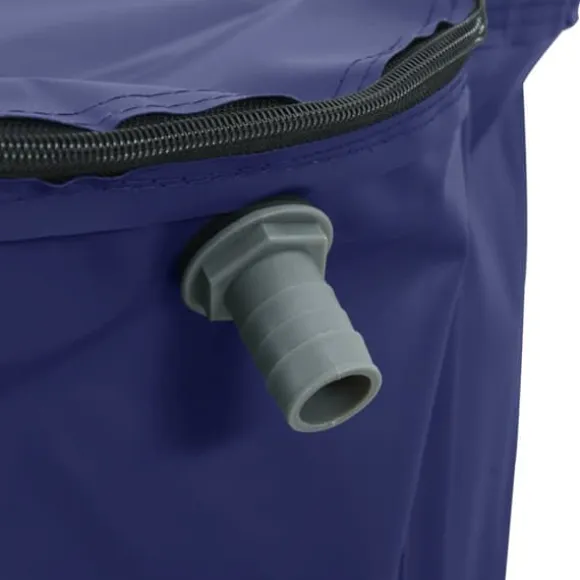 Sammenfoldelig vandtank med hane - Regnvandsbeholder | Kapacitet: 250 L | Materiale: PVC