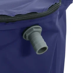 Sammenfoldelig vandtank med hane - 380 l PVC | Farve: Grøn