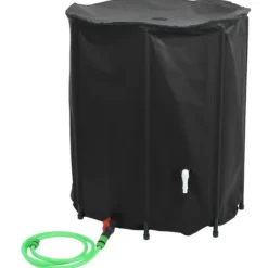 Sammenfoldelig vandtank med hane - PVC | 1250 l