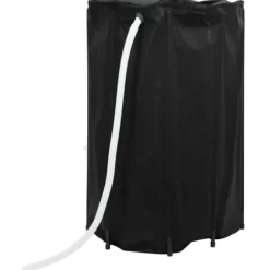 Sammenfoldelig vandtank med hane - PVC 1000 L | Farve: Grøn | Størrelse: 1000 L