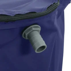 Sammenfoldelig vandtank med hane - PVC 1250 l | Farve: Grøn | Størrelse: 1250 l